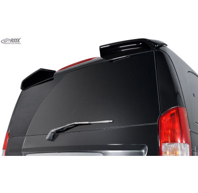 Alerón de techo RDX para MERCEDES Vito y Viano 639 2003-2014 (para portón trasero/maletero único) Alerón trasero de maletero Fab