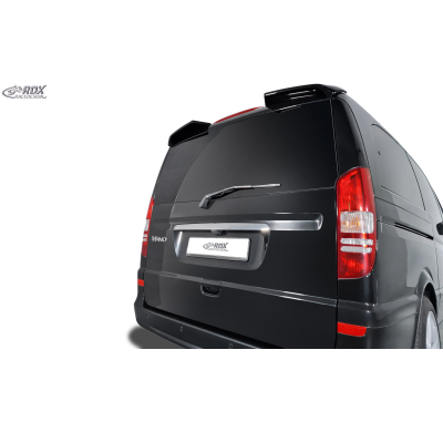 Alerón de techo RDX para MERCEDES Vito y Viano 639 2003-2014 (para portón trasero/maletero único) Alerón trasero de maletero Fab