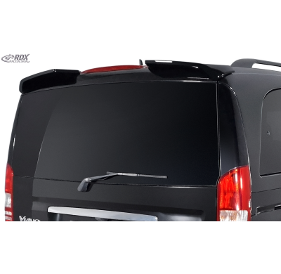 Alerón de techo RDX para MERCEDES Vito y Viano 639 2003-2014 (para portón trasero/maletero único) Alerón trasero de maletero Fab