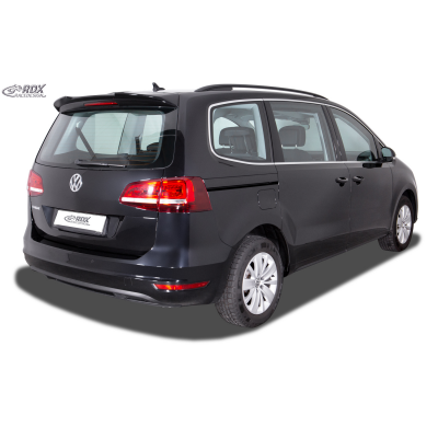 Alerón de techo RDX para VW Sharan 7N 2010-2022 y SEAT Alhambra 7N 2010-2022. Alerón trasero para maletero. Rdx Racedesign
