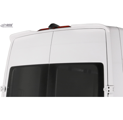 Alerón de techo RDX para VW Crafter y MAN TGE, techo alto, alerón trasero estándar (H2) Fabricado en plástico PUR-IHS. Incluye h
