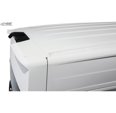 Alerón de techo RDX para VW Crafter y MAN TGE, techo alto, alerón trasero estándar (H2) Fabricado en plástico PUR-IHS. Incluye h