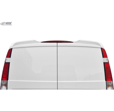 Alerón de techo RDX para MERCEDES Vito y Viano 639 2003-2014 (para puertas de granero) Alerón trasero para maletero Fabricado en