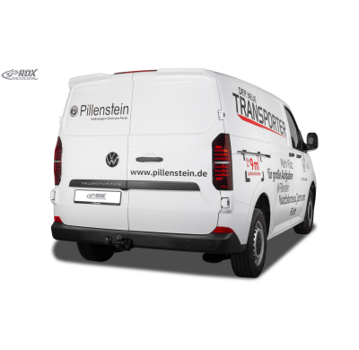 Alerón de techo RDX para FORD Transit Custom / Tourneo Custom (2023+) y VW Transporter / Shuttle / Caravelle (2025+). Alerón tra