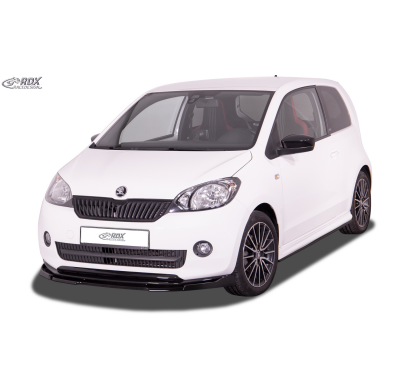 Spoiler delantero RDX VARIO-X para SKODA Citigo (2011-2017, también para Monte Carlo) Splitter del labio delantero