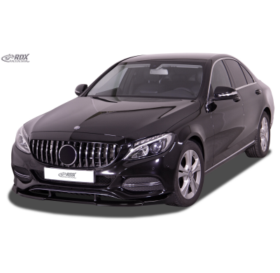 Spoiler delantero RDX VARIO-X para MERCEDES Clase C W205, S205, C205 (-2018) Splitter de labio delantero "V2