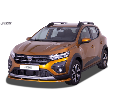 Spoiler delantero RDX VARIO-X para DACIA Sandero 3 Stepway (2021+) Splitter de labio delantero