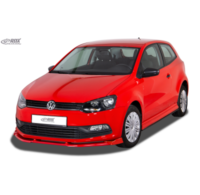 Spoiler delantero RDX VARIO-X para VW Polo 6C Splitter de labio delantero