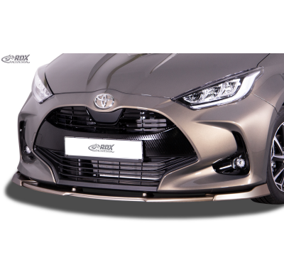 Spoiler Delantero RDX VARIO-X para TOYOTA Yaris (XPA1) Separador de Labio Delantero Fabricado en plástico PUR. Se entrega con ki