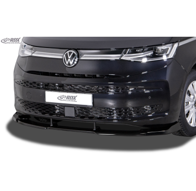 Spoiler delantero RDX VARIO-X para VW T7 Labio Delantero Divisor Fabricado en plástico PUR. Se entrega con kit de montaje y homo