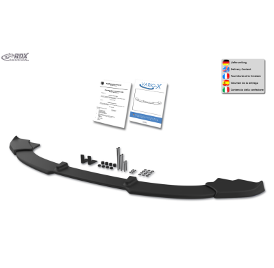 Spoiler delantero RDX VARIO-X para BMW X6 M E71 Rdx Racedesign