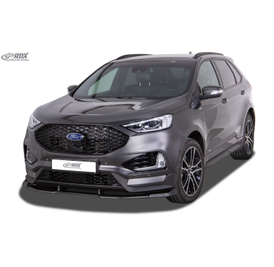 Spoiler delantero RDX VARIO-X para FORD Edge ST, ST-Line (2018+) Separador de Labio Delantero Fabricado en plástico PUR. Se entr