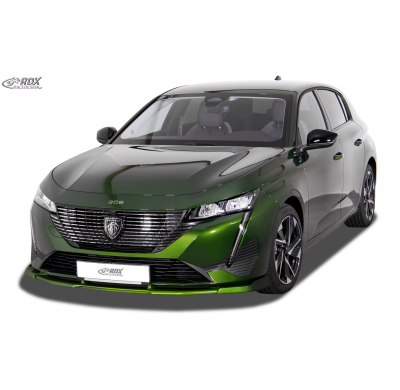Spoiler Delantero RDX VARIO-X para PEUGEOT 308 (III / F) Labio Delantero Splitter Fabricado en plástico PUR. Se entrega con kit