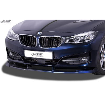 Spoiler delantero RDX VARIO-X para BMW 3 GT F34 Labio Delantero Divisor Fabricado en plástico PUR. Se entrega con kit de montaje
