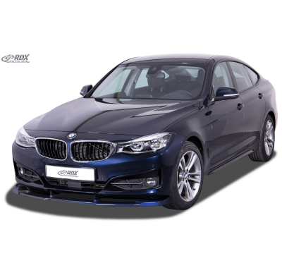 Spoiler delantero RDX VARIO-X para BMW 3 GT F34 Labio Delantero Divisor Fabricado en plástico PUR. Se entrega con kit de montaje