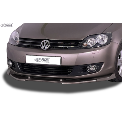 Spoiler delantero RDX VARIO-X para VW Golf 6 Plus (2008-2014) Separador de Labio Delantero Fabricado en plástico PUR. Se entrega