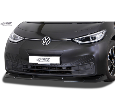 Spoiler delantero RDX VARIO-X para VW ID.3 ID3 E1 Separador de Labio Delantero Fabricado en plástico PUR. Viene con kit de monta