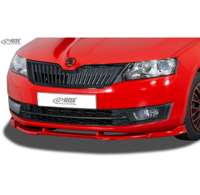 Spoiler delantero RDX VARIO-X para SKODA Rapid (NH) 2012+ Splitter de labio delantero Rdx Racedesign