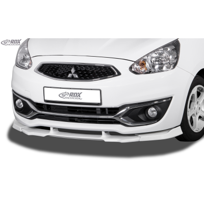 Spoiler delantero RDX VARIO-X para MITSUBISHI Space Star & Mirage (2016-2020) Separador de Labio Delantero Fabricado en plástico