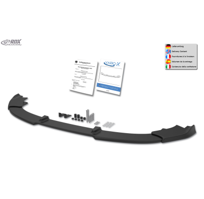 Spoiler delantero RDX VARIO-X para GWM ORA 03 GT (ES11 / 2023+) Splitter de labio delantero Rdx Racedesign