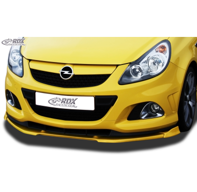 Spoiler Delantero RDX  VARIO-X OPEL Corsa D OPC -2010 Nuerburgring Edition (Solo para OPC y coches con OPC Paragolpes delantero