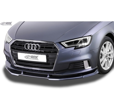 Spoiler delantero inferior RDX VARIO-X AUDI A3 8V, 8VA Sportback, 8VS Sedán, 8V7 Convertible (Facelift 2016+)
