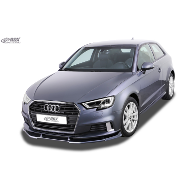 Spoiler delantero inferior RDX VARIO-X AUDI A3 8V, 8VA Sportback, 8VS Sedán, 8V7 Convertible (Facelift 2016+)