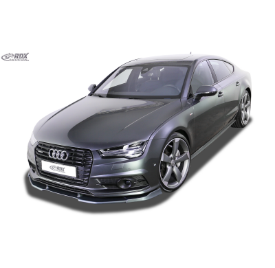 Spoiler delantero RDX VARIO-X AUDI A7 & S7 2014-2018 (línea S y parachoques delantero S7) Separador de labio delantero