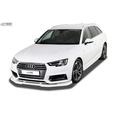 Spoiler delantero RDX VARIO-X AUDI A4 8W B9 (línea S y parachoques S4) Separador de labio frontal