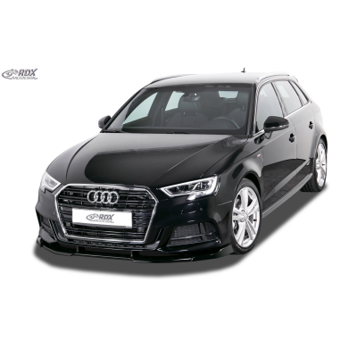 Spoiler delantero RDX VARIO-X AUDI A3 8V, 8VA Sportback, 8VS Sedan, 8V7 Convertible S-Line & S3 (Facelift 2016+) Separador de la