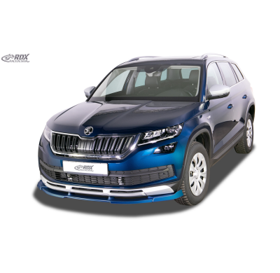 Spoiler delantero RDX VARIO-X SKODA Kodiaq Scout (NS) Separador de labio frontal