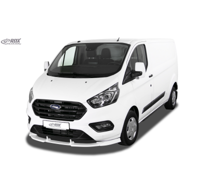 RDX Spoiler delantero VARIO-X for FORD Transit MK7 2018+ Front Lip Splitter Material:PUR