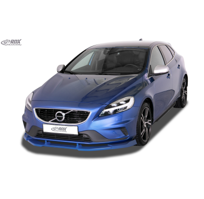 RDX Spoiler delantero VARIO-X for VOLVO V40 R-Design 2013+ Front Lip Splitter Material:PUR