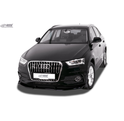 RDX Spoiler delantero VARIO-X for AUDI Q3 8U S-Line (2011-2014) Front Lip Splitter Material:PUR