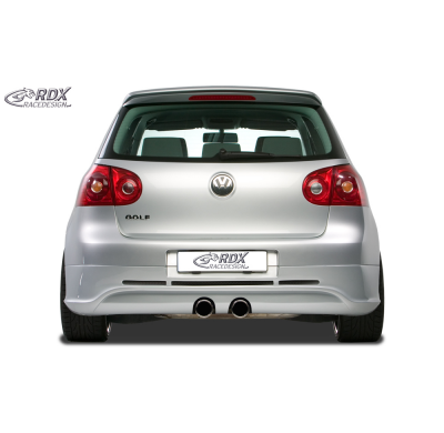 RDX Extension paragolpes trasero VW Golf 5 "GTI/R-Five" with exhaust hole for R32-Exhaust Material:ABS