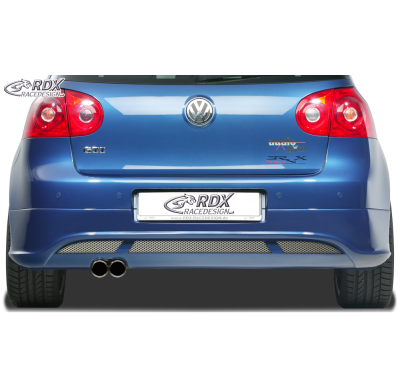 RDX Extension paragolpes trasero VW Golf 5 "V2" with exhaust hole left Material:ABS
