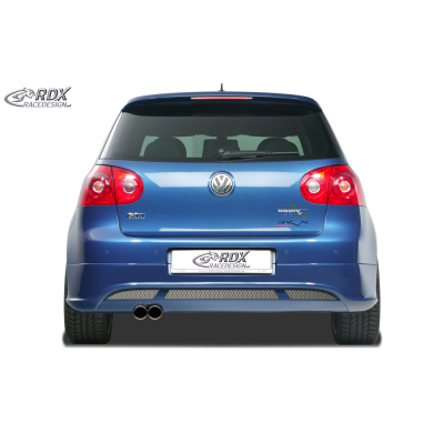 RDX Extension paragolpes trasero VW Golf 5 "V2" with exhaust hole left Material:ABS