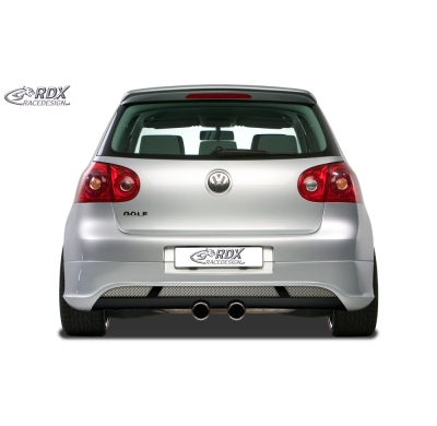 Extensión del parachoques trasero RDX para VW Golf 5 "V2" con agujero de escape para R32-Exhaust