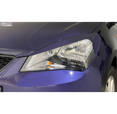 Pestañas de faros RDX para cejas de faros SEAT Mii Rdx Racedesign