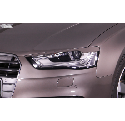 Pestañas de faros RDX para AUDI A4 B8, B81, 8K Facelift (2011-2015) Light Brows Rdx Racedesign