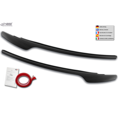 Pestañas de faros RDX para AUDI A4 B8, B81, 8K Facelift (2011-2015) Light Brows Rdx Racedesign