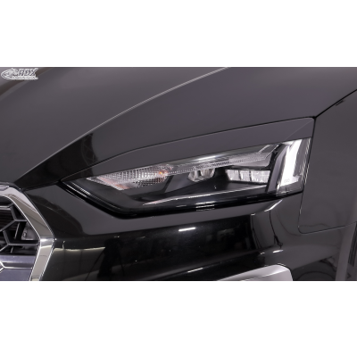 Pestañas de faros RDX para AUDI A5 (F5) para faros LED estándar Rdx Racedesign
