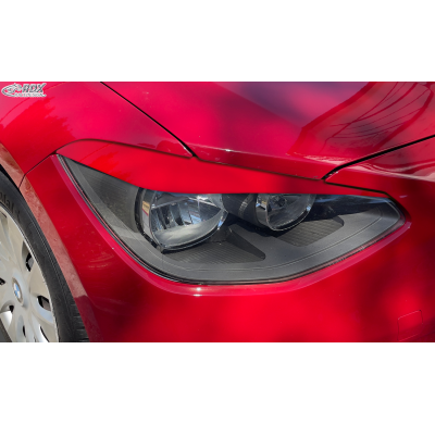 RDX Pestañas de faros para BMW Serie 1 F20 / F21 (2011-2015, para Halógenos) Light Brows Conjunto para ambos lados. Fabricado en