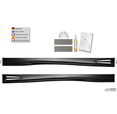Faldones laterales RDX para PEUGEOT 308 (III/F) "GT4" Rdx Racedesign