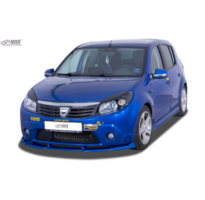 Faldones laterales RDX para DACIA Sandero 1 (SD/SDR) "Edition" Conjunto para ambos lados. Fabricado en plástico ABS. Incluye hom