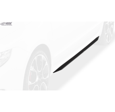 RDX Difusores Taloneras laterales SKODA Superb 2 (3T) "Slim" Material:ABS