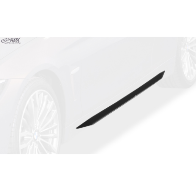RDX Difusores Taloneras laterales BMW 4-series F32 / F33 / F36 (-2017 & 2017+) "Slim" Material:ABS