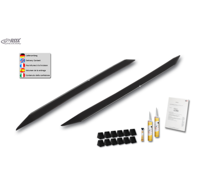 RDX Difusores Taloneras laterales FORD Transit MK7 2014-2018 & 2018+ "Slim" Material:ABS