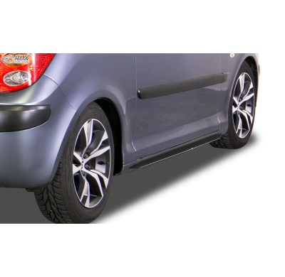 RDX Pareja de taloneras PEUGEOT 1007 "DIFUSORES DE TALONERA" ABS