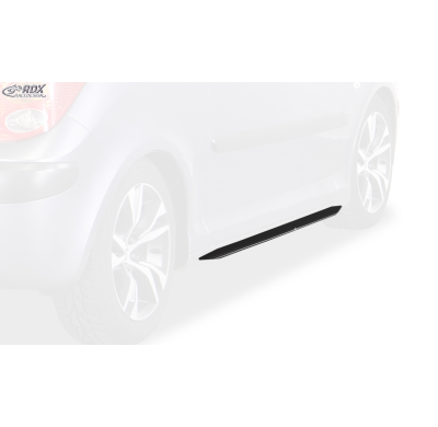 RDX Pareja de taloneras PEUGEOT 1007 "DIFUSORES DE TALONERA" ABS